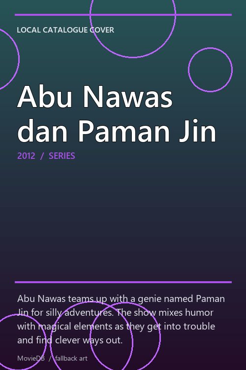 Abu Nawas dan Paman Jin poster