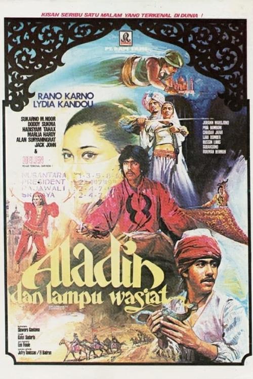 Aladin dan lampu wasiat poster