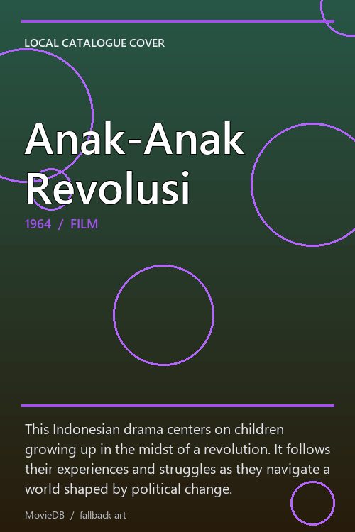 Anak-Anak Revolusi poster