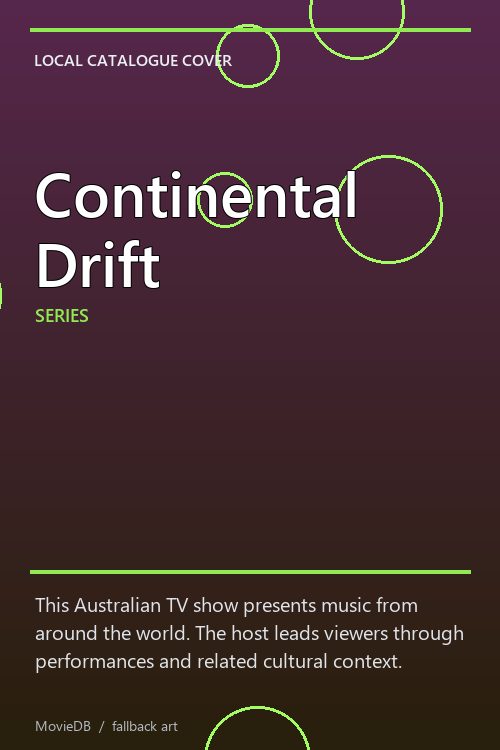 Continental Drift poster
