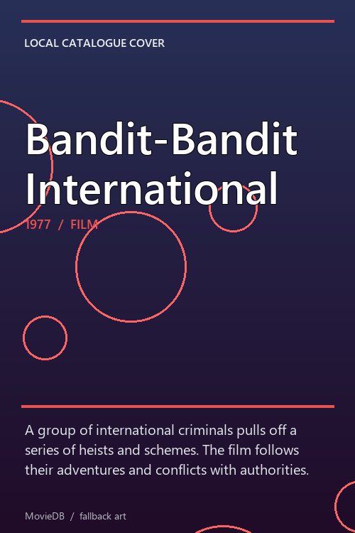 Bandit-Bandit International poster