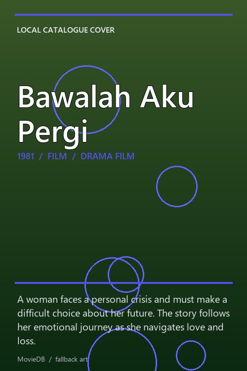 Bawalah Aku Pergi poster