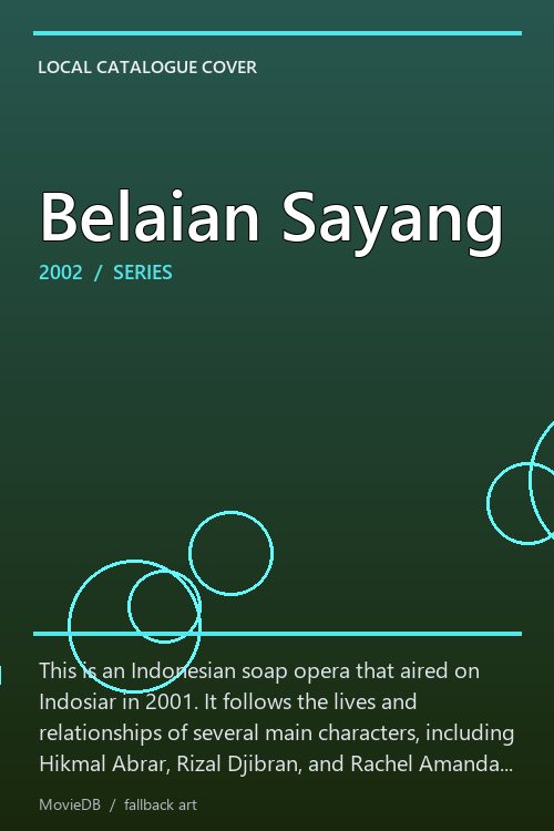 Belaian Sayang poster