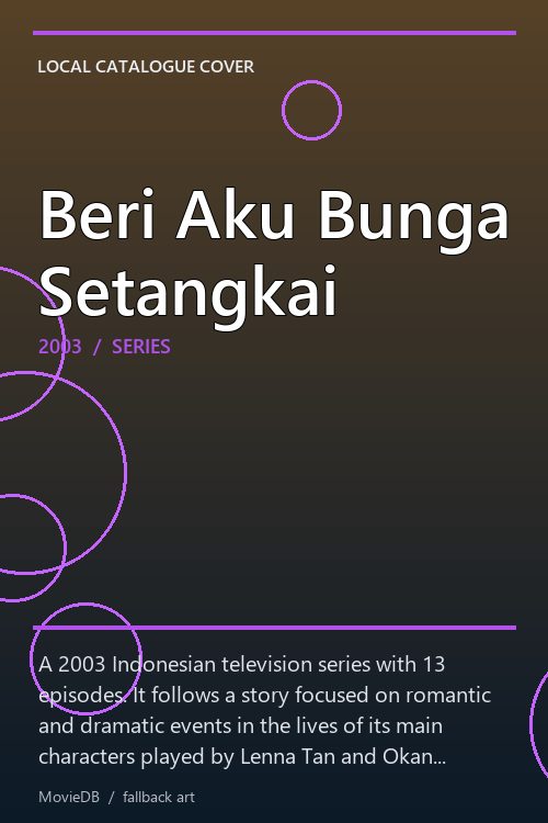 Beri Aku Bunga Setangkai poster