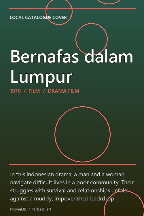 Bernafas dalam Lumpur poster