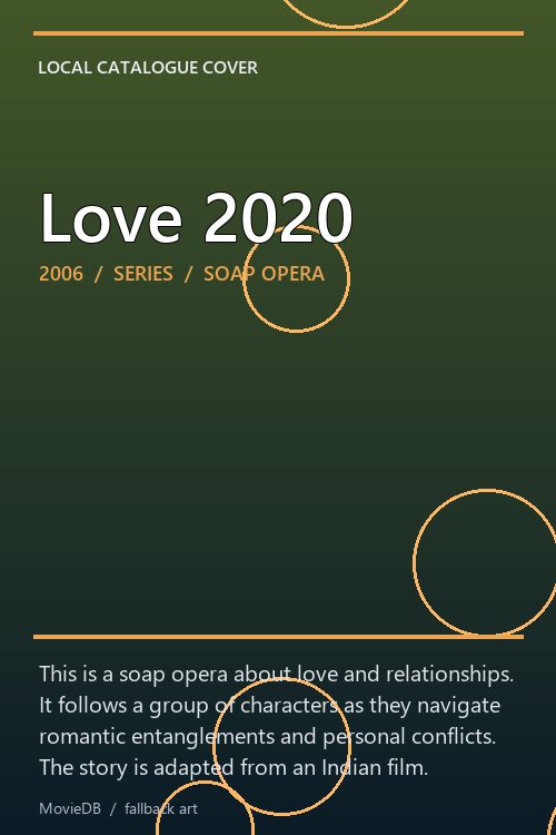 Love 2020 poster