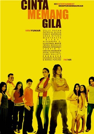 Cinta memang Gila poster