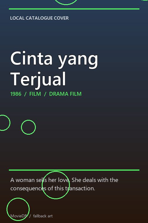 Cinta yang Terjual poster