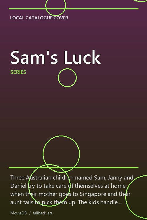 Sam's Luck poster