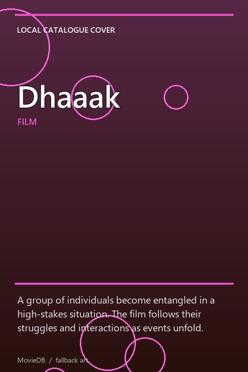 Dhaaak poster
