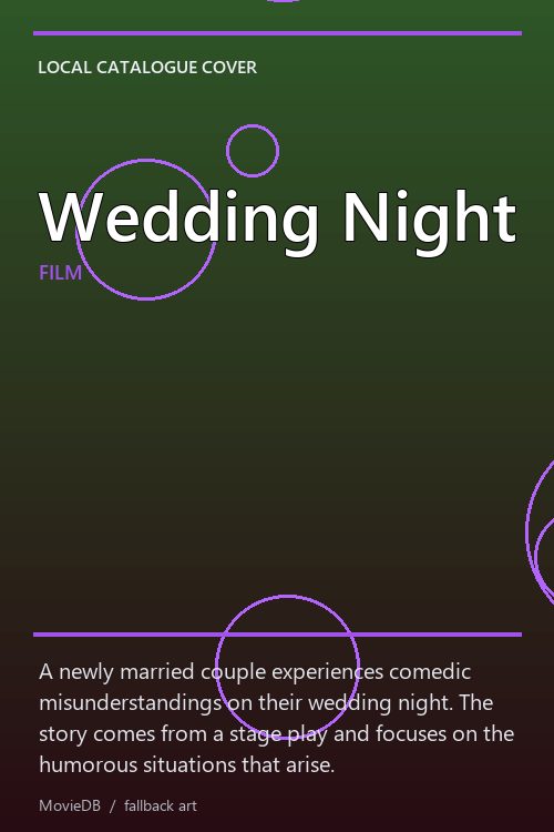 Wedding Night poster