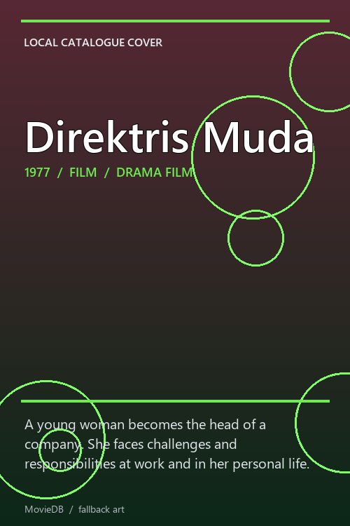 Direktris Muda poster