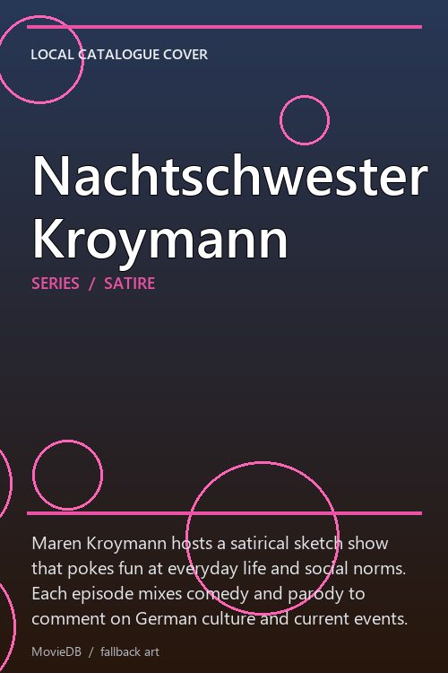 Nachtschwester Kroymann poster
