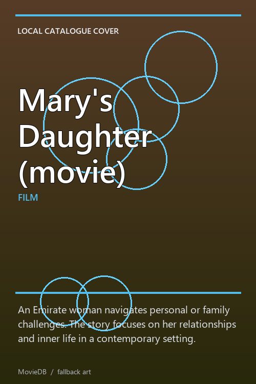 Mary's Daughter (movie) poster