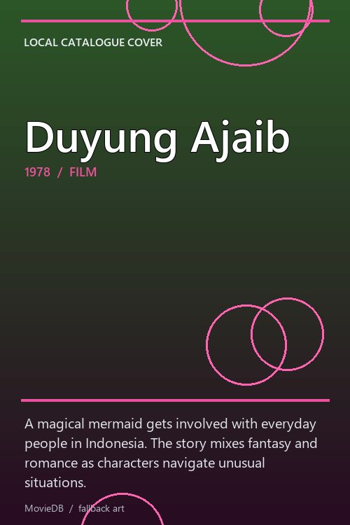 Duyung Ajaib poster