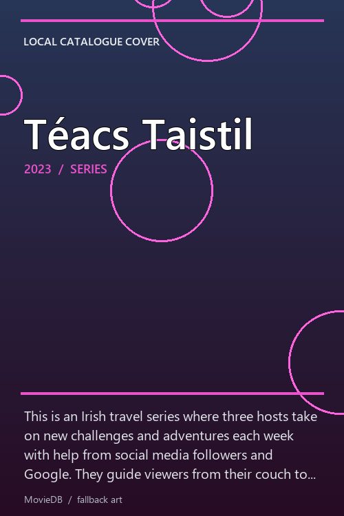 Téacs Taistil poster