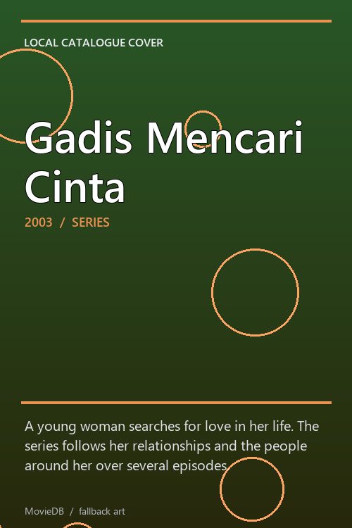 Gadis Mencari Cinta poster