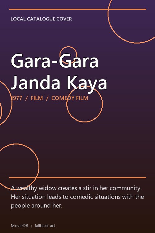 Gara-Gara Janda Kaya poster