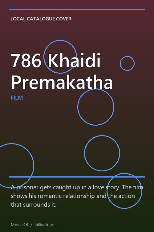 786 Khaidi Premakatha poster