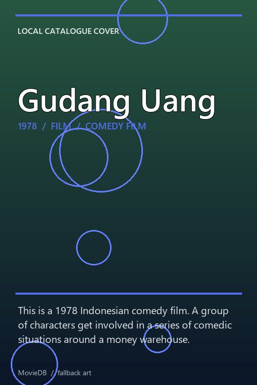 Gudang Uang poster