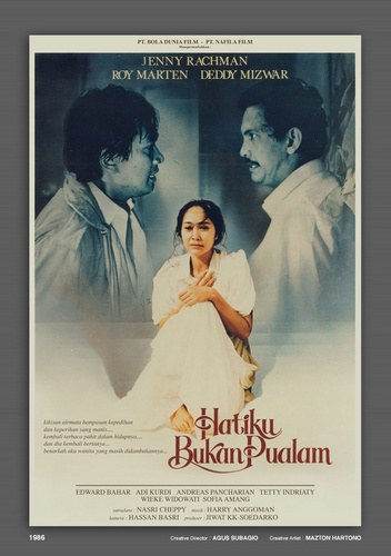 Hatiku Bukan Pualam poster