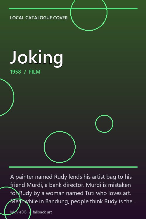 Joking poster