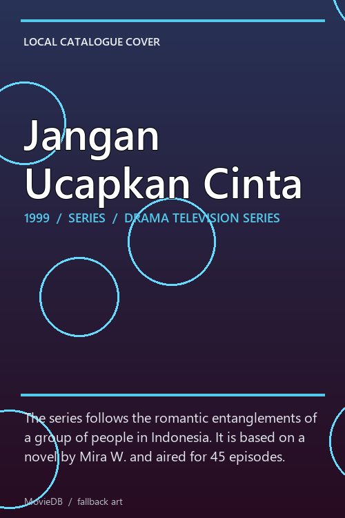 Jangan Ucapkan Cinta poster