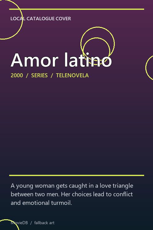 Amor latino poster