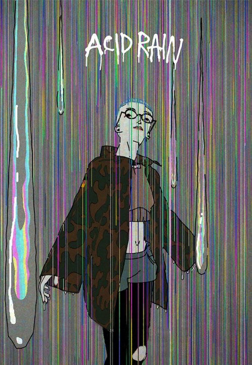 Acid rain poster