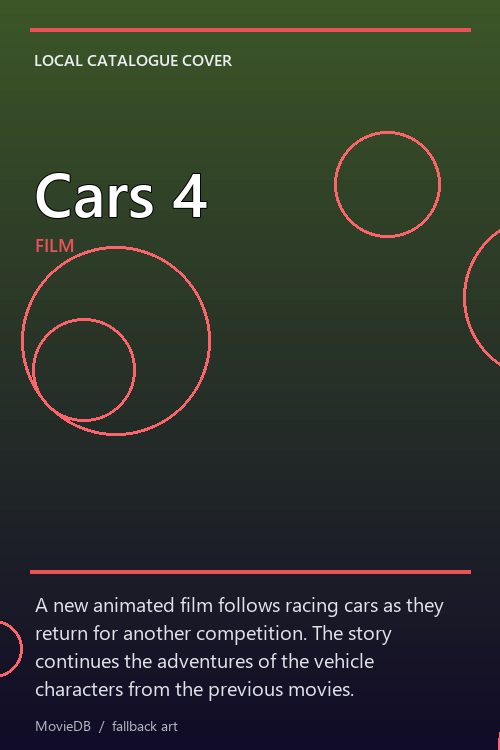 Cars 4 poster