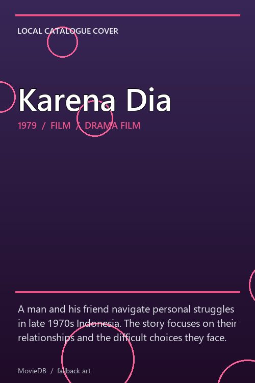 Karena Dia poster
