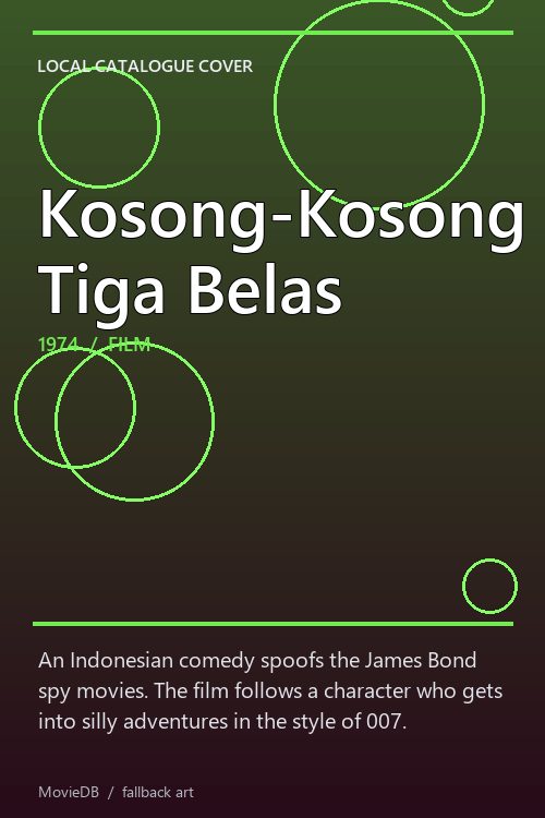 Kosong-Kosong Tiga Belas poster