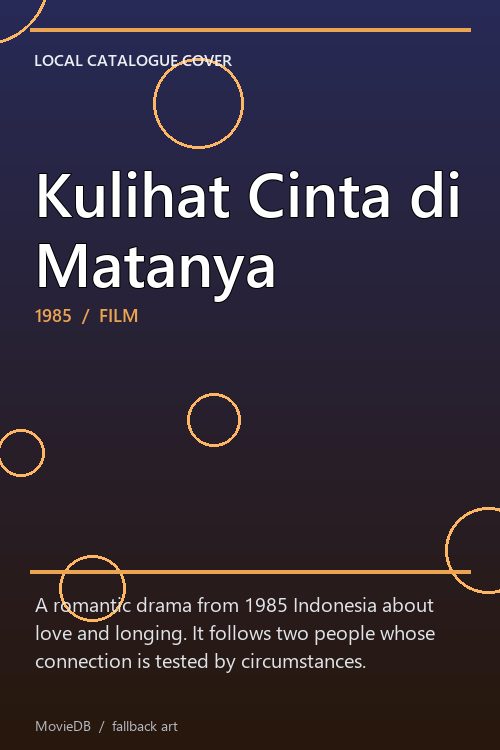 Kulihat Cinta di Matanya poster
