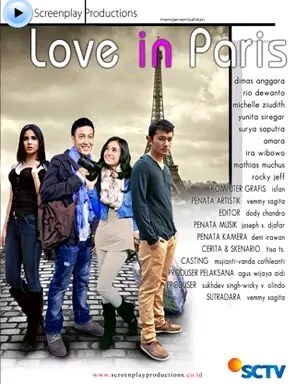 Love in Paris poster