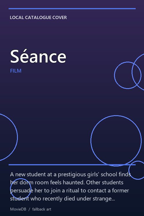 Séance poster