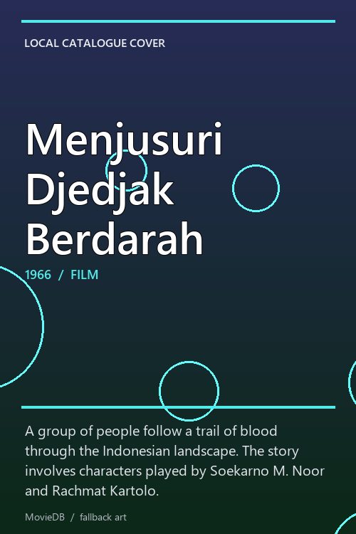 Menjusuri Djedjak Berdarah poster