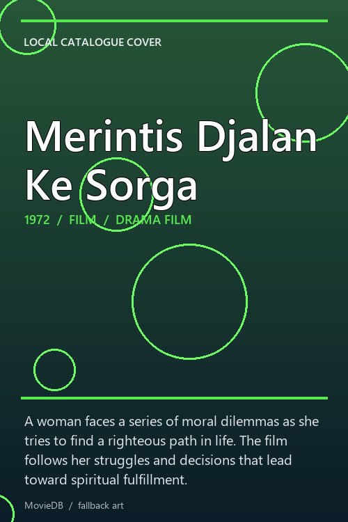 Merintis Djalan Ke Sorga poster