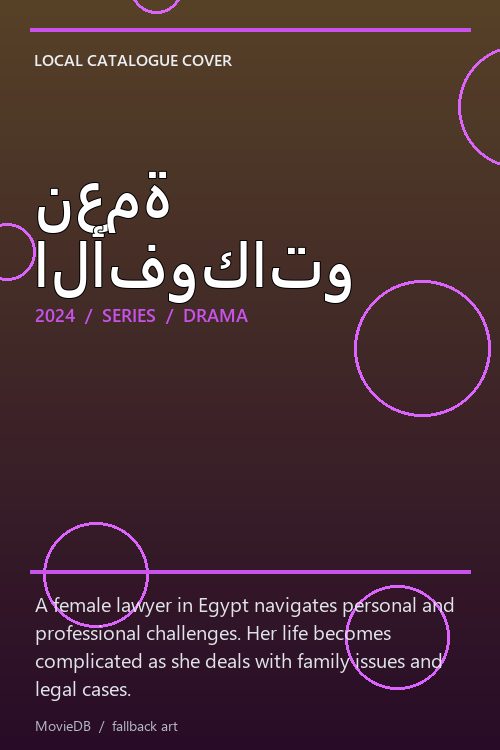 نعمة الأفوكاتو poster