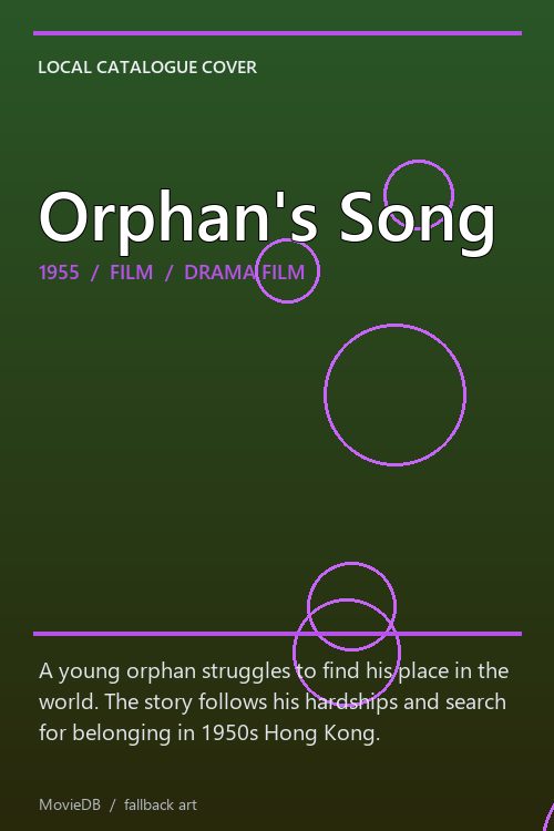 Orphan's Song poster