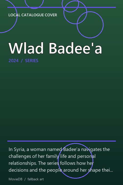 Wlad Badee'a poster