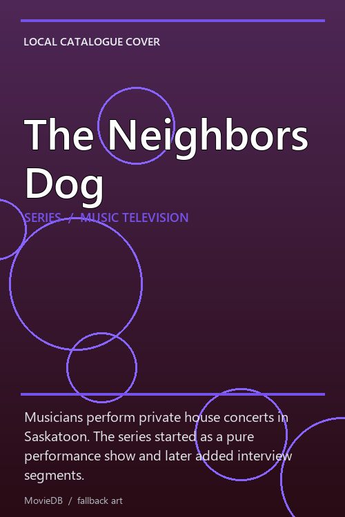 The Neighbors Dog poster