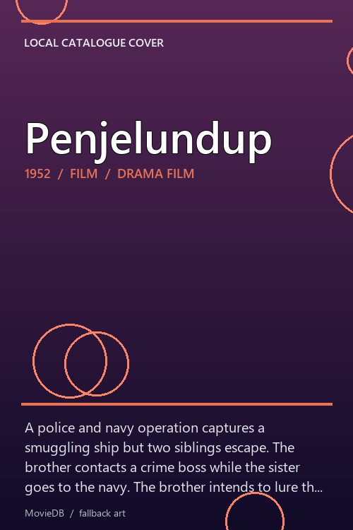 Penjelundup poster
