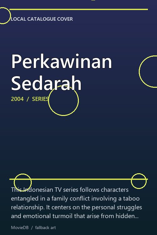 Perkawinan Sedarah poster