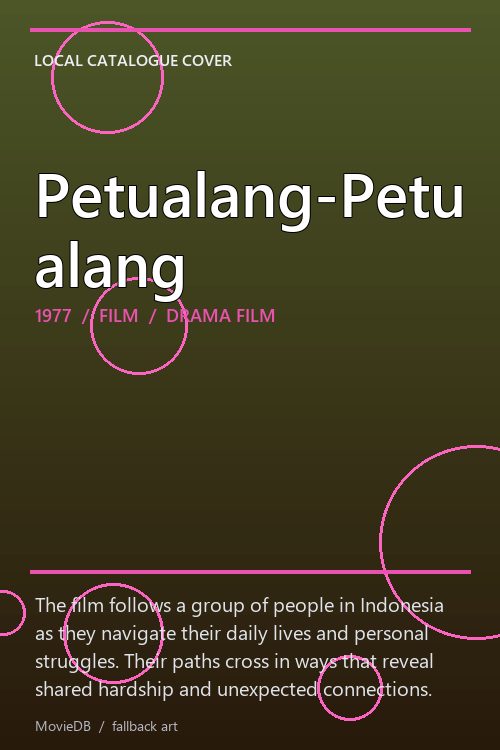 Petualang-Petualang poster