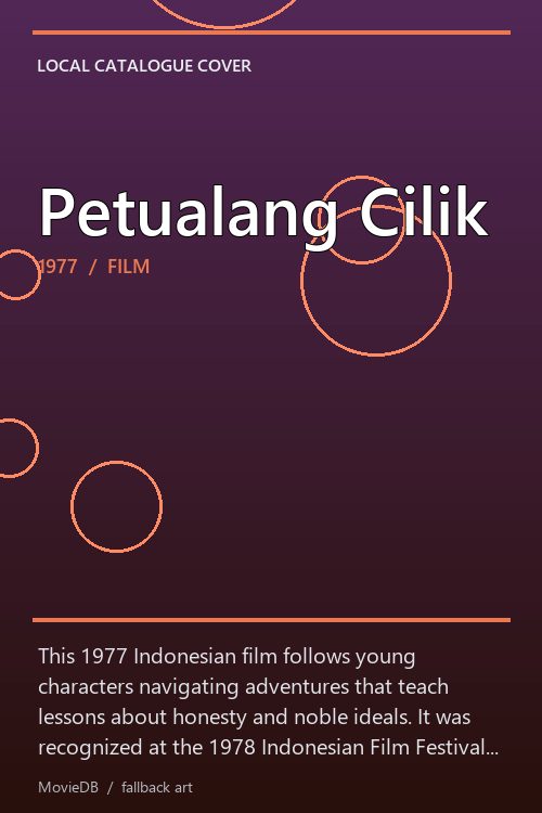 Petualang Cilik poster