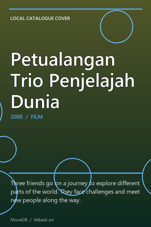 Petualangan Trio Penjelajah Dunia poster
