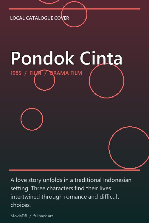 Pondok Cinta poster