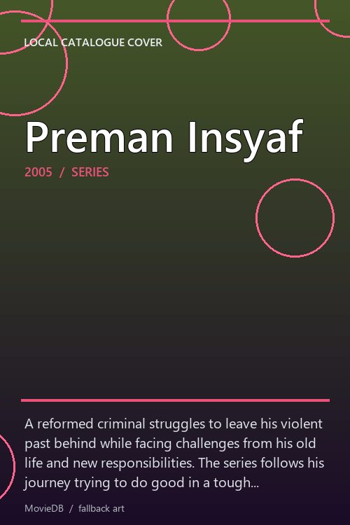 Preman Insyaf poster