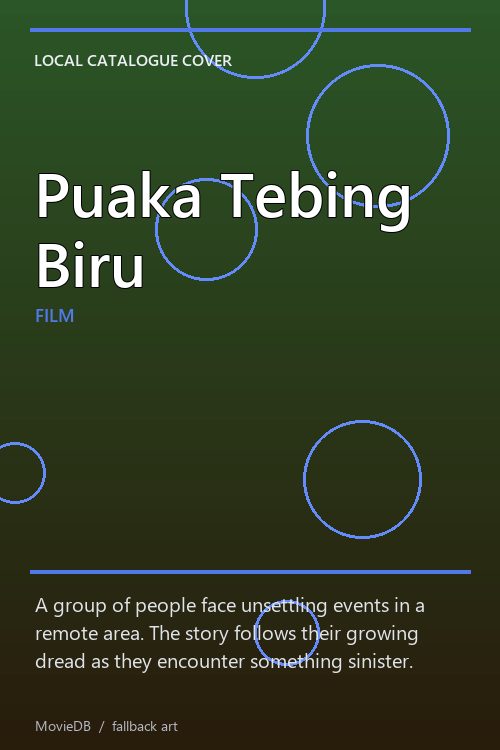 Puaka Tebing Biru poster