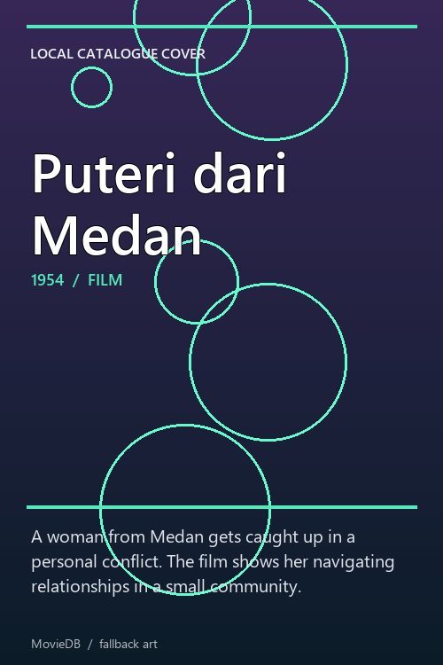 Puteri dari Medan poster